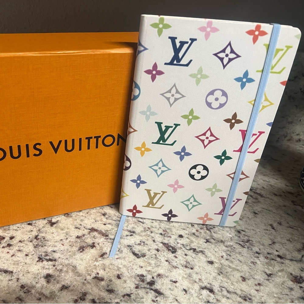 Louis Vuitton X Takashi Murakami Multicolor Jane Notebook MM